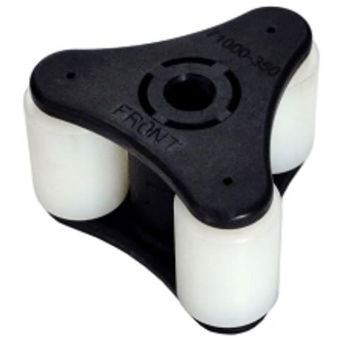 Blue White Triple Roller Assembly, (3 Rollers), Fits A-100N and A1 Series Pumps | 71000-350