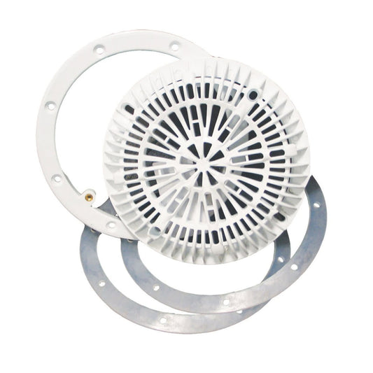 CMP 8" White Galaxy Cover Complete Kit with Ring,Gasket,Screws | 25548-100-000