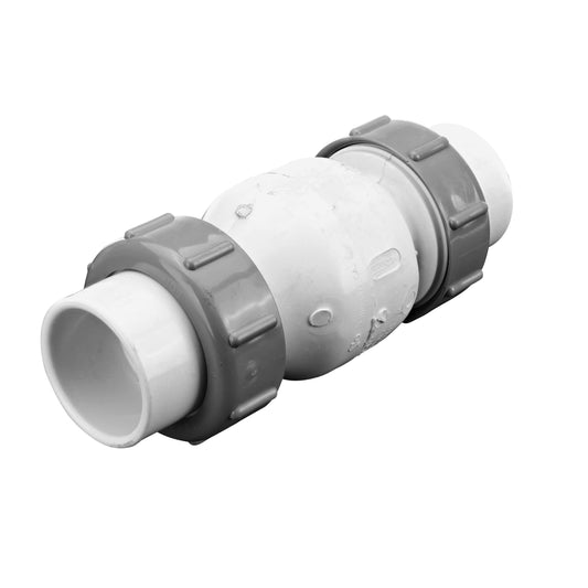 Flo Control True Union Spring Check Valve, 1-1/2" PVC | 170015
