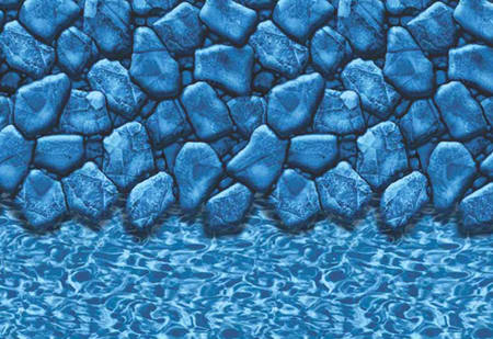 GLI 27' Round Boulder/RiverRock Overlap A/G Liner 48-52" Wall | 05-0027RD-BLD-OL-4852