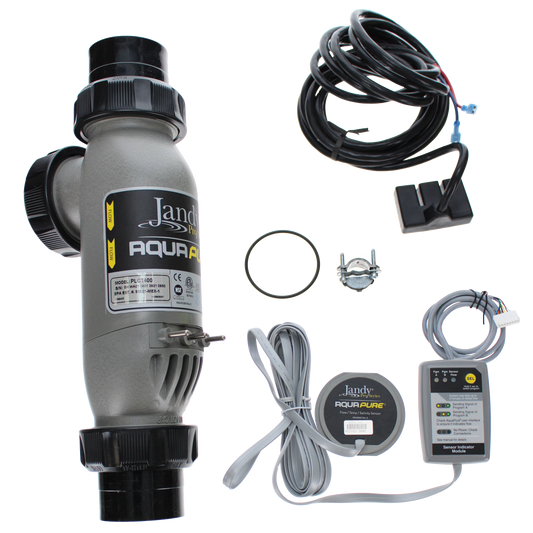 Jandy AquaPure Salt Chlorinator PureLink Cell Kit, 14 Blade, 40,000 gallons 120/240 VAC, 50/60 Hz, 1.25-2.5 AMPS | PLC1400
