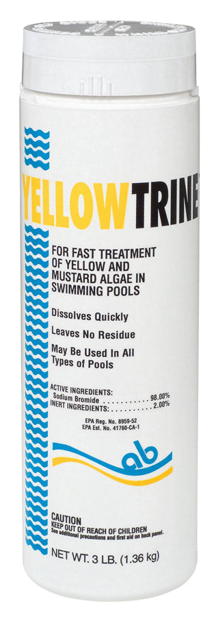 Applied Bio Yellowtrine Algaecide 3 lb Bottle 12/Case | 408622A