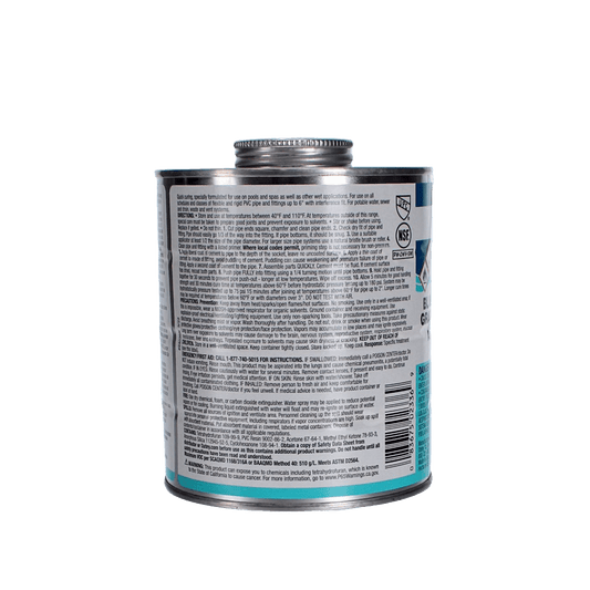 Oatey Pooltite Blue Glue(1/4 Pt) | 2366S