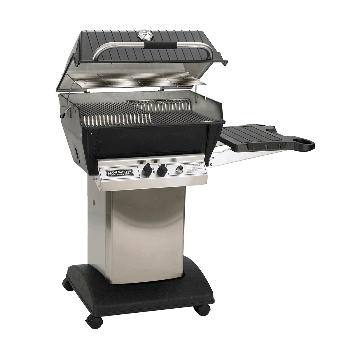 Premium Natural Gas Grill Head with CharMaster Briquets