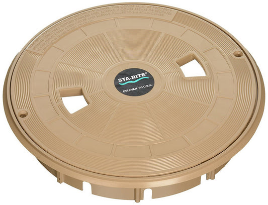 Pentair U-3 Skimmer Lid and Collar, Tan | 08650-0159