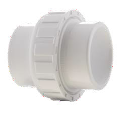 Praher Full Flow PVC Union 2" SKT x SKT | 200-100