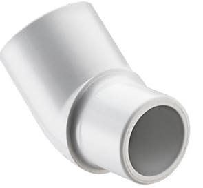 2-1/2" 45 Street Elbow PVC Sch. 40 Spigot x Slip | 427-025