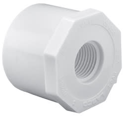 1-1/2" x 1/2" Bushing PVC Sch. 40 Spigot x FPT | 438-209