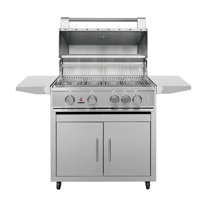 TrueFlame e-Series 32" 3 Burner Gas Grill - Liquid Propane