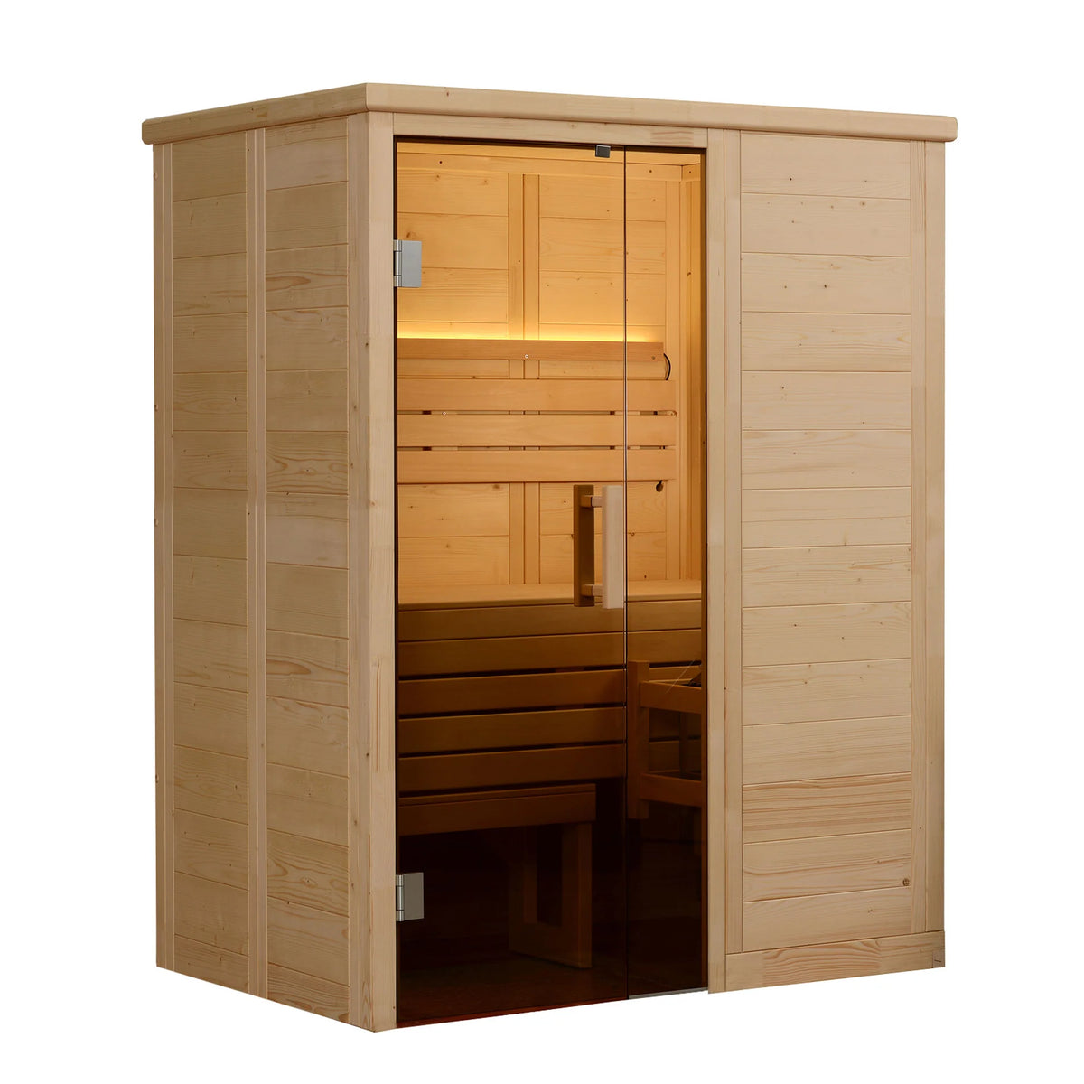 Hillsboro 2 Person Indoor Sauna in Nordic Spruce