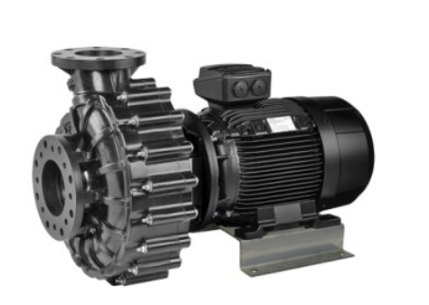 Speck Normblock Multi 25 HP Commercial Pump – TEFC, 3-Phase, Convertible Voltage (SF 1.15) | NB7151025F000