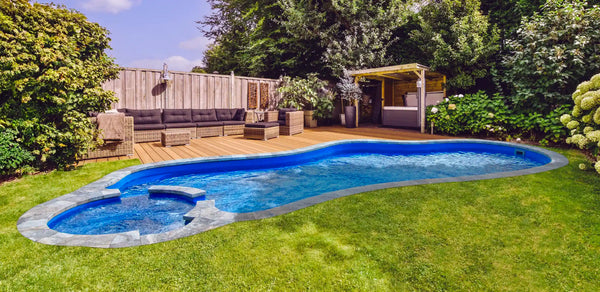 The Serene Fiberglass Pool 37' x 16'