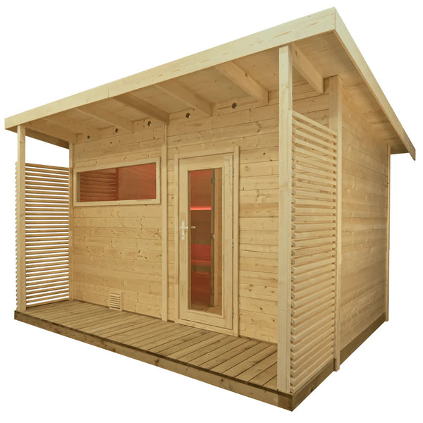 Timberline Outdoor 4 Person Sauna — Heritage Collection