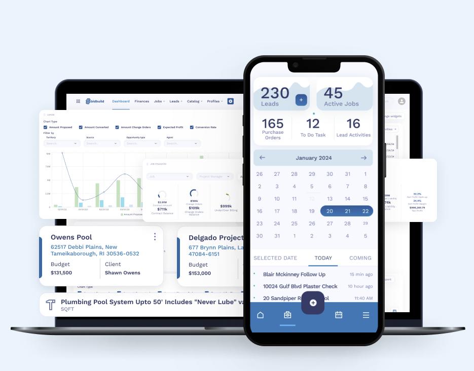 Introducing BidBuild App - All-In-One Sales and Construction Management Platform