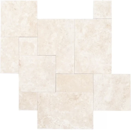 Travertine Pavers French Pattern