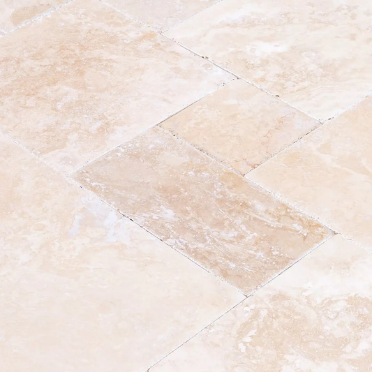 Travertine Pavers French Pattern