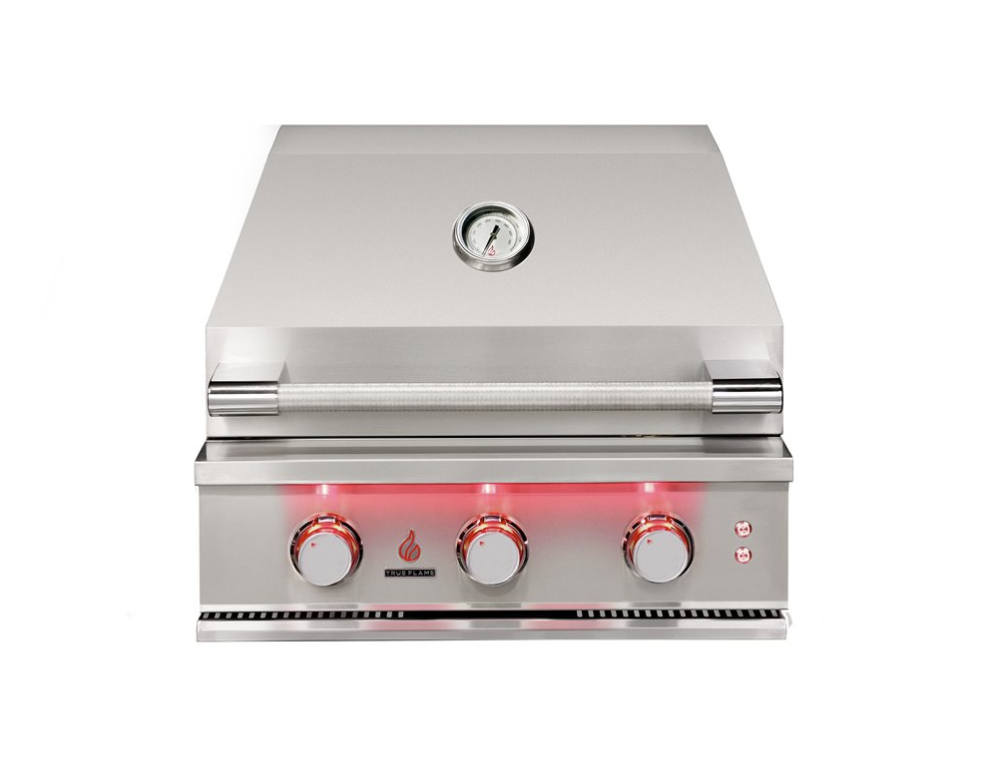 TrueFlame 25" 3 Burner Gas Grill - Natural Gas