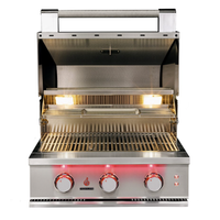 TrueFlame 25" 3 Burner Gas Grill - Natural Gas