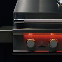 TrueFlame 25" 3 Burner Gas Grill - Natural Gas