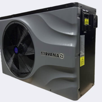 Nirvana NE Series Heat/Cool Side Fan Heat Pump, 19K BTU, 64 Lbs, 120V, 60Hz, 1 Phase, 15A, Twisted Titanium Exchanger, 5000 Gallons | NE20