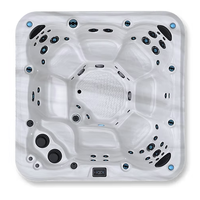 The M820 91" x 91" 38" Spa 7 Person | 48 Jets