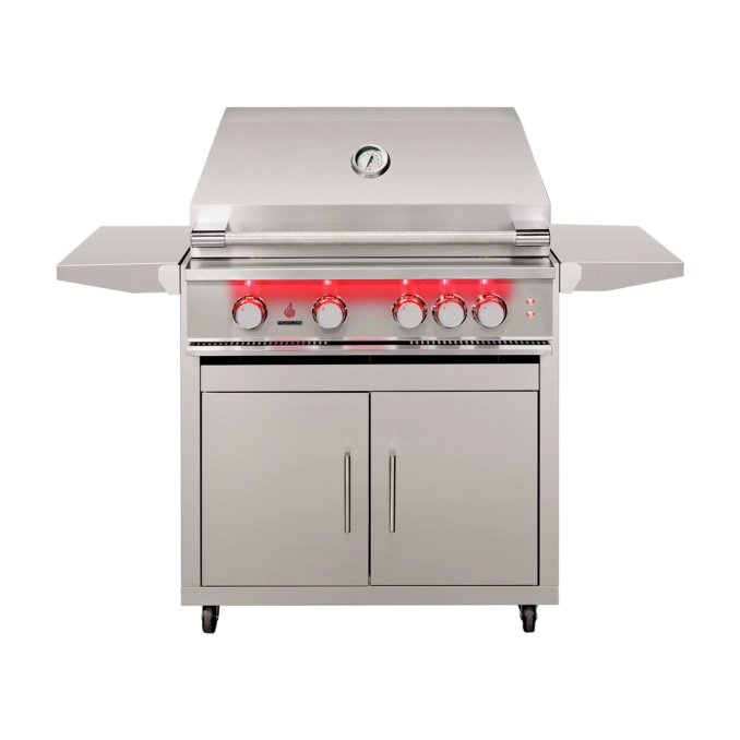 TrueFlame 40" 3 Burner Gas Grill - Liquid Propane