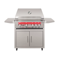 TrueFlame 40" 3 Burner Gas Grill - Liquid Propane