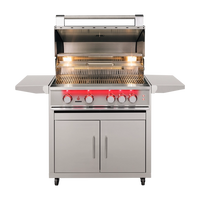 TrueFlame 40" 3 Burner Gas Grill - Liquid Propane