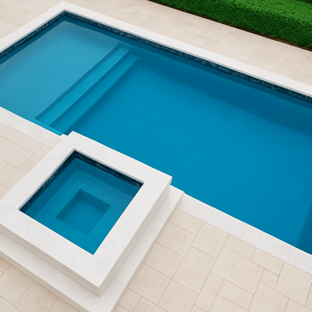 The Apex Fiberglass Pool