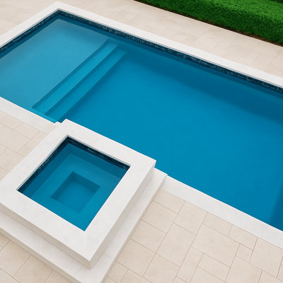 The Apex Fiberglass Pool