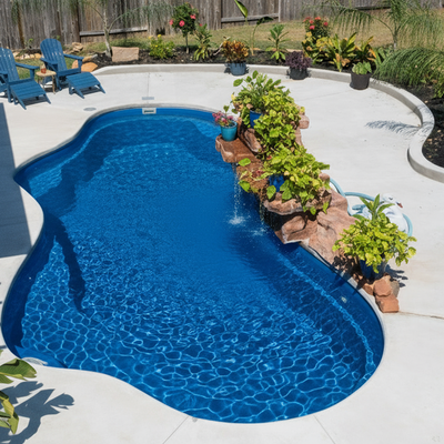 The Aria Fiberglass Pool