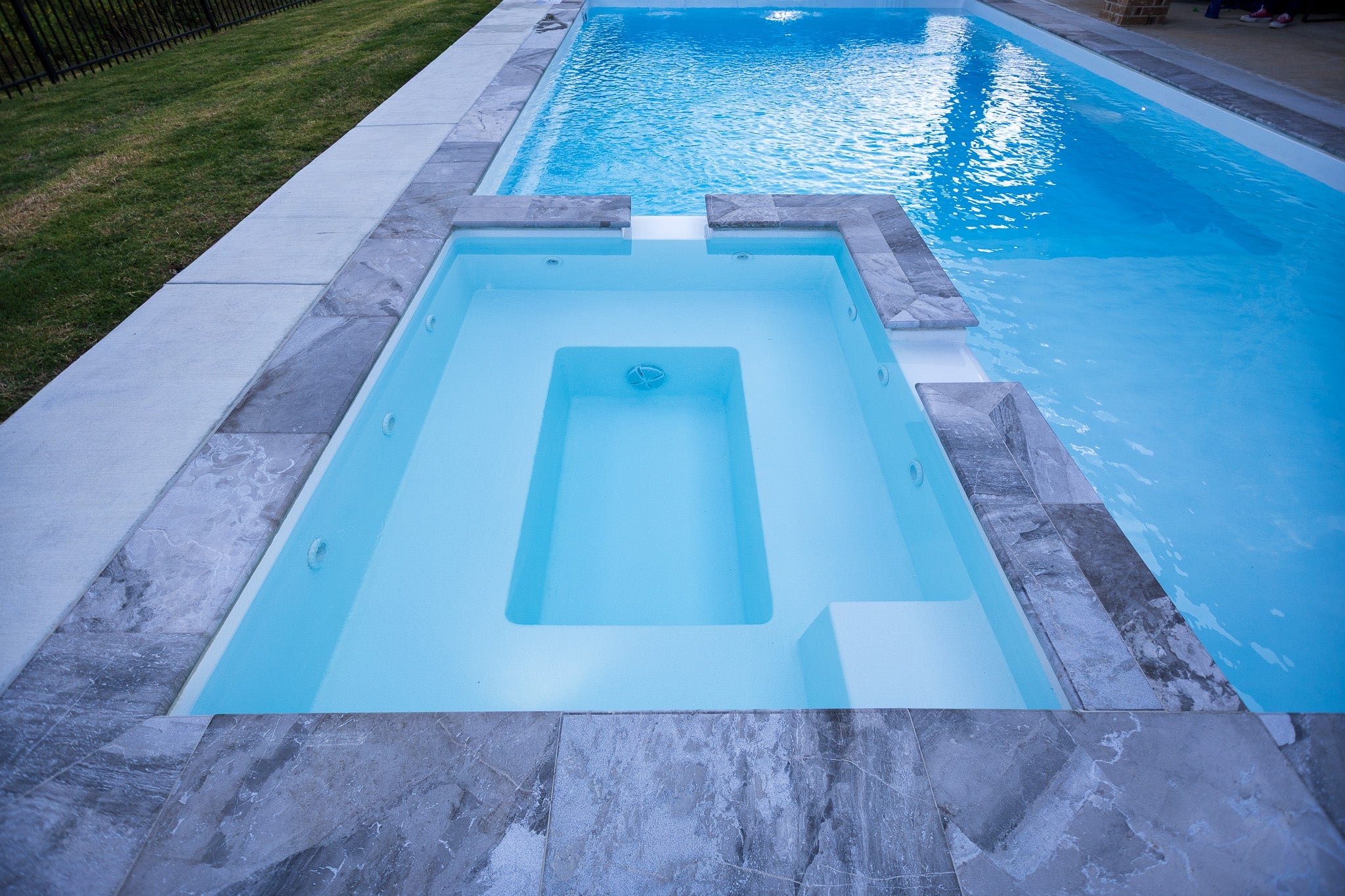 The Intrigue Fiberglass Pool