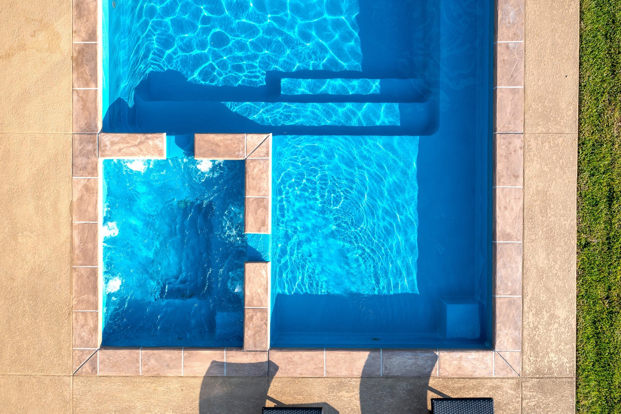 The Intrigue Fiberglass Pool