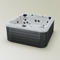 The M820 91" x 91" 38" Spa 7 Person | 48 Jets