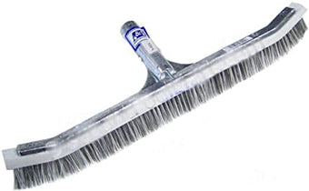 compare product A&B Curved Aluminum Wall Brush, Combo Stainless Steel & Synthetic Bristles 24