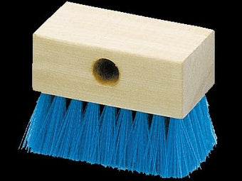 compare product A&B Hardwood-Back Pool Tile Brush, Blue Bristles  | AAB6002