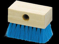 A&B Hardwood-Back Pool Tile Brush, Blue Bristles  | AAB6002