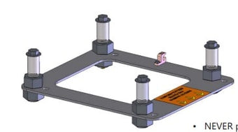 compare product Aqua Creek Concrete Anchor Kit For Ranger / Admiral Lift | F-04CAJP