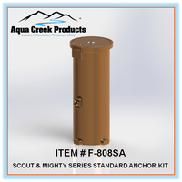 Aqua Creek Concrete Anchor Kit For Scout, Mighty, Ez-2 & Power Ez-2 Lifts | F-04Cajp