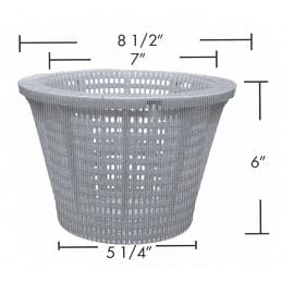 compare product Aladdin American Skimmer S-20 Basket, White | B-200