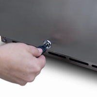 24" Outdoor Rated Fridge with Steel Door