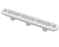 Aquastar 32" Channel Drain Complete, | 32CDFLV101