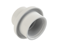AquaStar Light Niche/Return Fitting (Fits Inside 2" Pipe), 1½" Socket, White | 3701