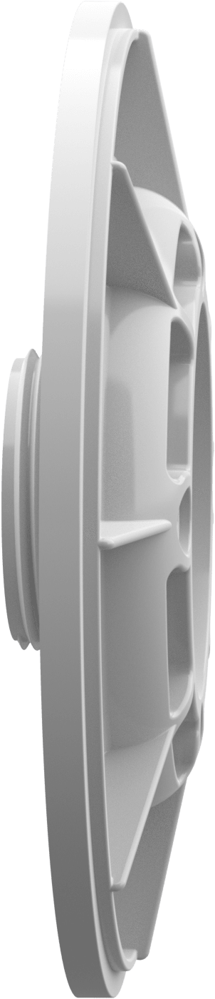 AquaStar 6" Sumpless Bulkhead 1.5" MPT Wall Fitting | 615T101