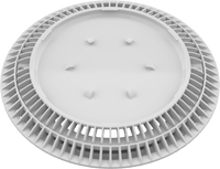 AquaStar 10" Round Color Choice Suction Outlet Cover with Screw Kit, White | CC10101