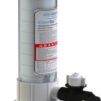 AQUASTAR CLEAR INLINE CHLORINATOR (6/CS)