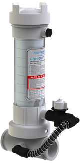AQUASTAR CLEAR INLINE CHLORINATOR (6/CS)