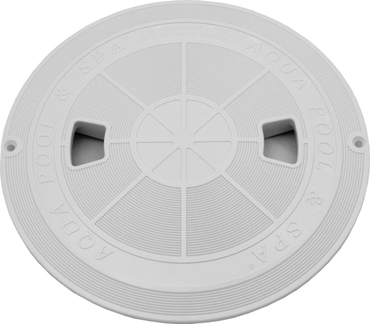 AquaStar Round Skimmer Lid (Fits Sta-Rite Size Skimmers) with Custom Name, Tan | RT108A-5