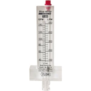 compare product Blue White Flowmeter Plastic 2.5