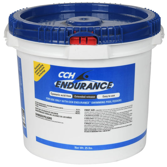 CCH Endurance 3" Cal Hypo Chlorine Tablets 25 lb Pail | 23227